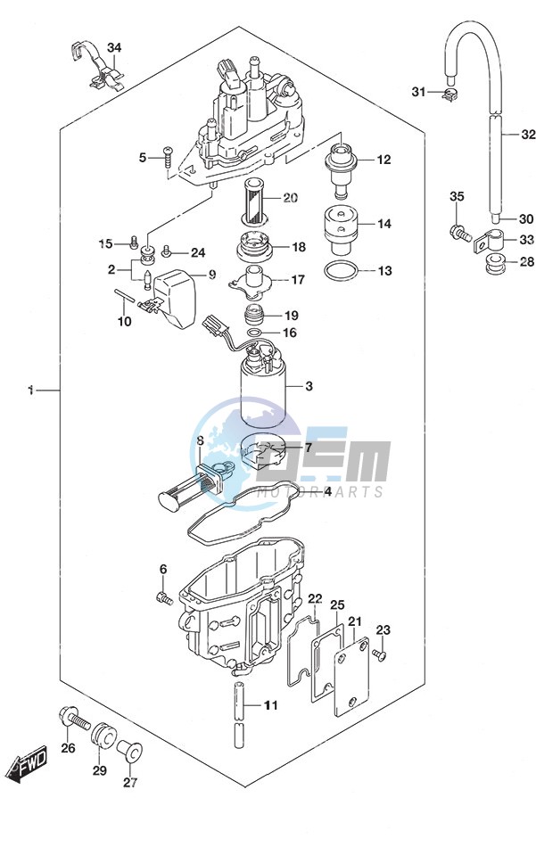 Fuel Vapor Separator