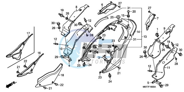 SEAT COWL/SIDE COVER