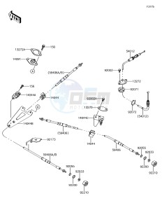 JET_SKI_ULTRA_310R JT1500NFF EU drawing Cables