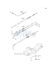 ZX 636 B [NINJA ZX-6R[ (B1-B2) [NINJA ZX-6R drawing CABLES