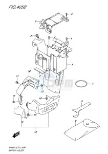 SFV 650 ABS GLADIUS EU drawing BATTERY HOLDER