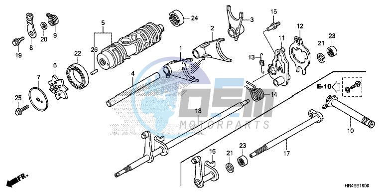 GEARSHIFT FORK