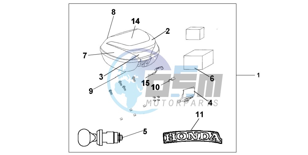 TOP BOX 35 L BLACK