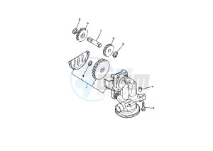 XVZ TF ROYAL STAR VENTURE 1300 drawing OIL PUMP