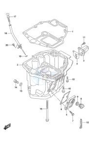 DF 70A drawing Oil Pan