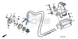 CBR600RA9 Europe Direct - (ED / ABS MME) drawing SERVO MOTOR