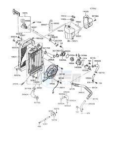 VN 750 A [VULCAN 750] (A10-A14) [VULCAN 750] drawing RADIATOR