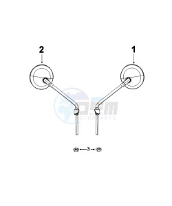 DJANGO 50 4TYA O drawing MIRRORS