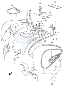 VL1500 (E2) drawing SIDE COVER (MODEL K4)