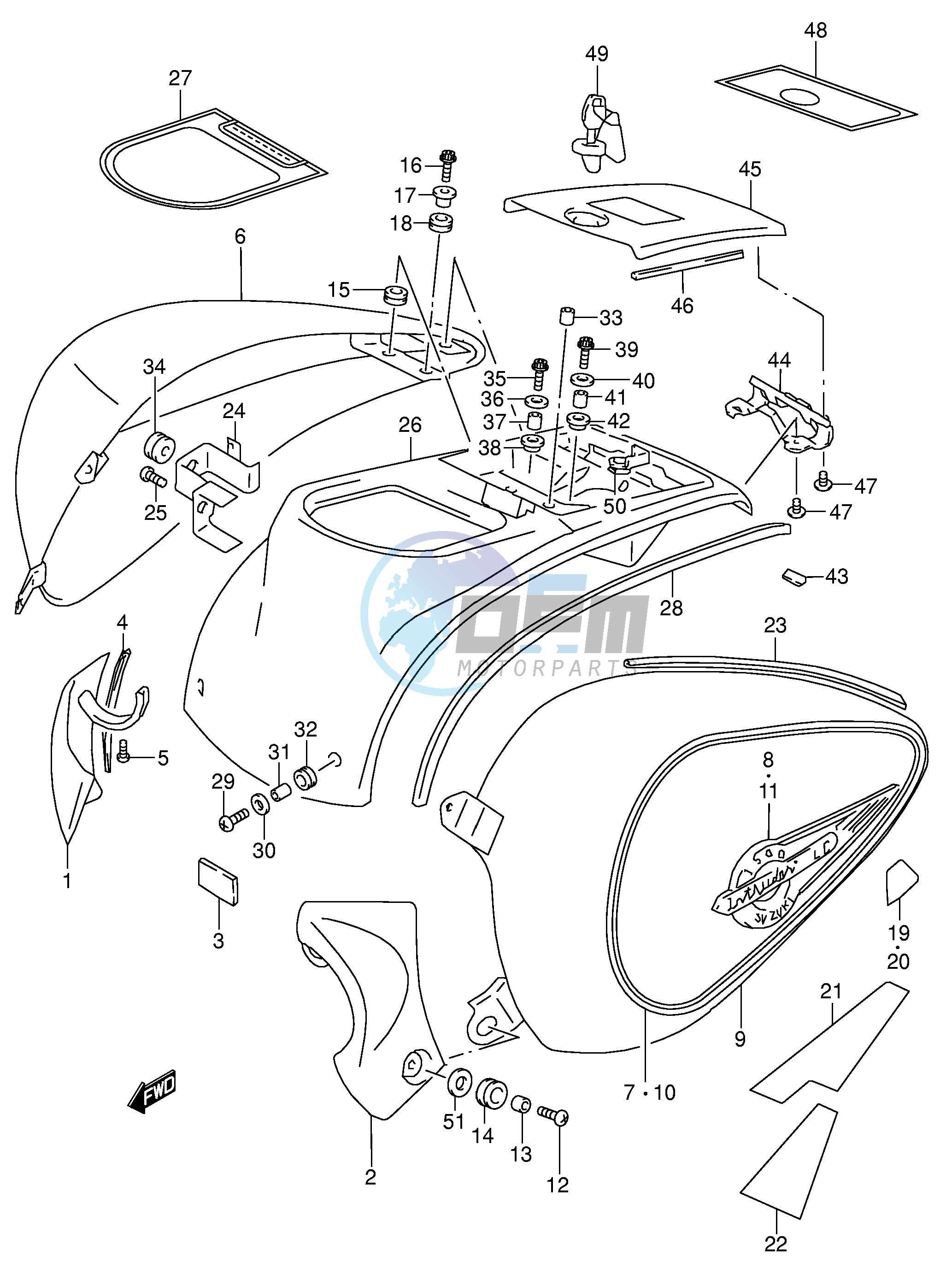 SIDE COVER (MODEL K4)