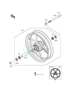 ER-6F_ABS EX650FGF XX (EU ME A(FRICA) drawing Front Hub