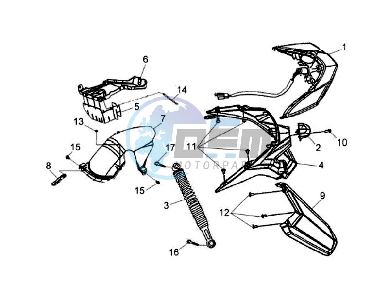 TAIL LIGHT - REAR SUSPENSION