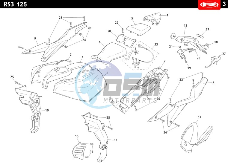 PLASTICS - COVERS REAR