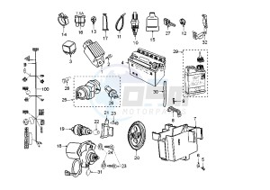 LUDIX 14 ELEGANT - 50 cc drawing ELECTRICAL DEVICES