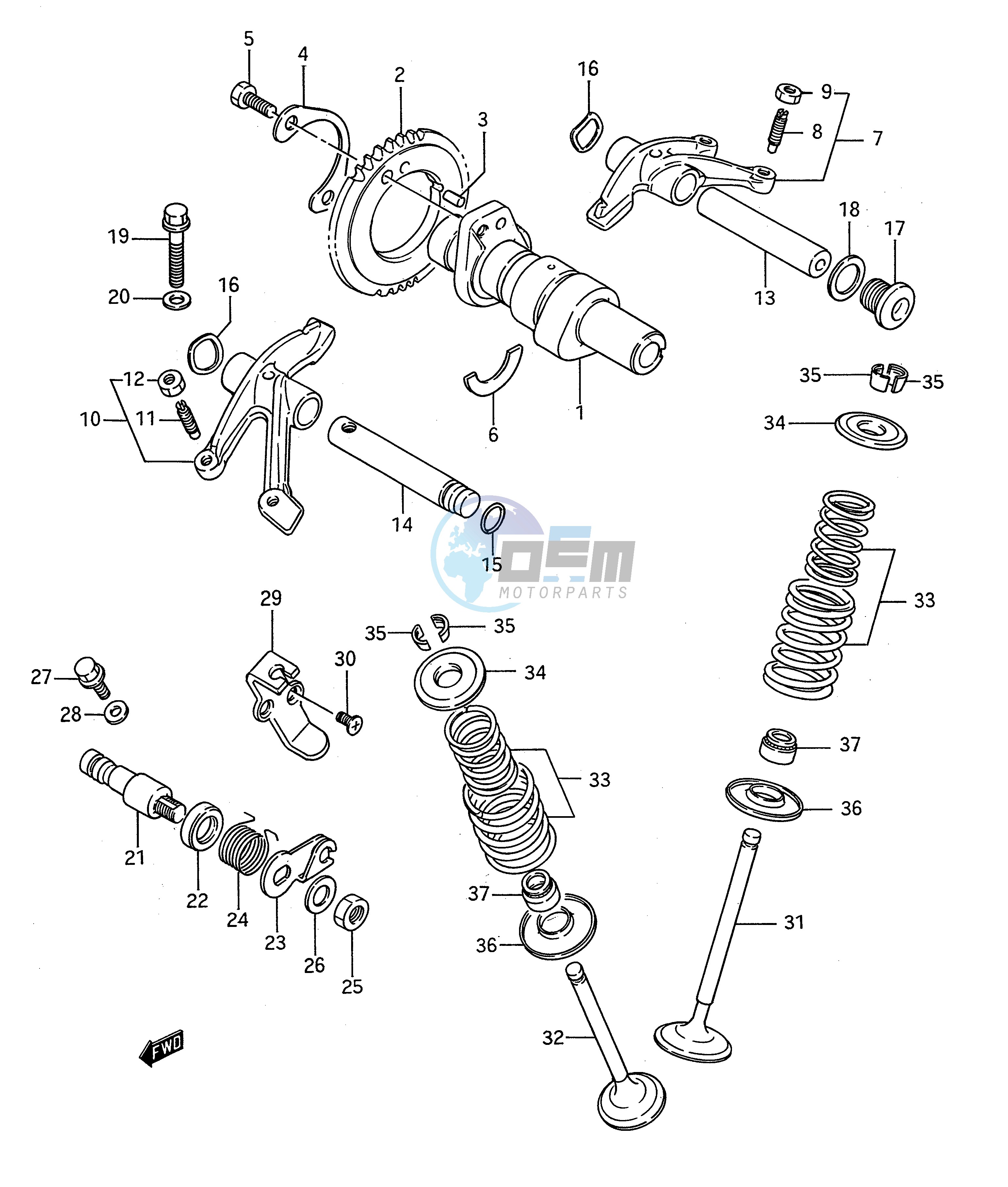 CAM SHAFT - VALVE