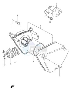 AX100 (E94) drawing AIR CLEANER