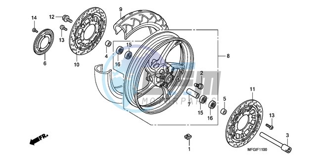 FRONT WHEEL