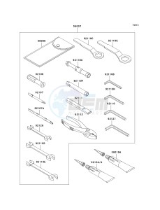 ZX 600 N [ZX-6RR] (N1) N1 drawing OWNERS TOOLS