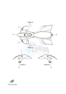 YFZ450 YFZ450D (1PD5 1PD6) drawing GRAPHICS