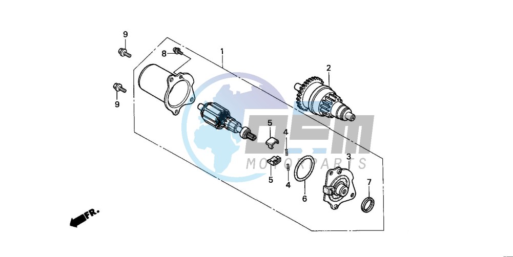 STARTING MOTOR