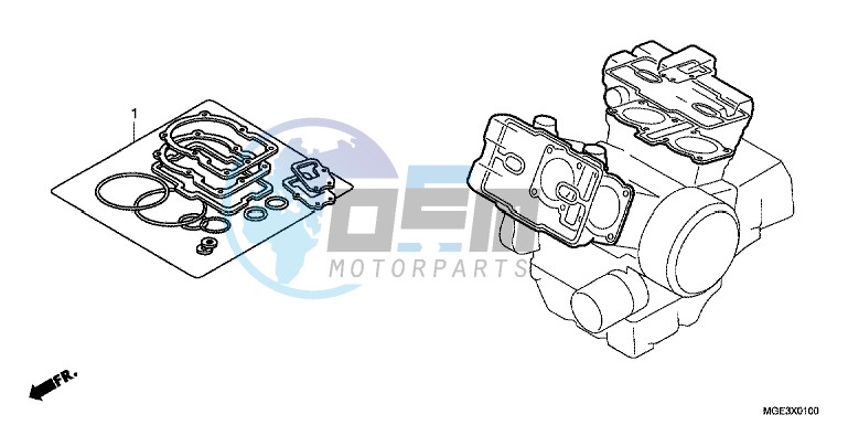 GASKET KIT A