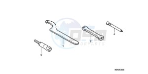 CRF450RA Australia - (U) drawing TOOLS