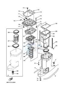 Z200N drawing UPPER-CASING