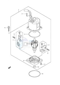 DF 225 drawing PTT Motor