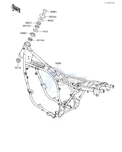 KZ 1300 A (A4) drawing FRAME