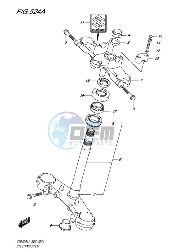 STEERING STEM