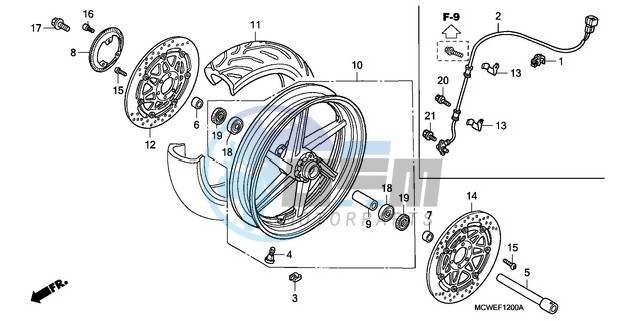 FRONT WHEEL