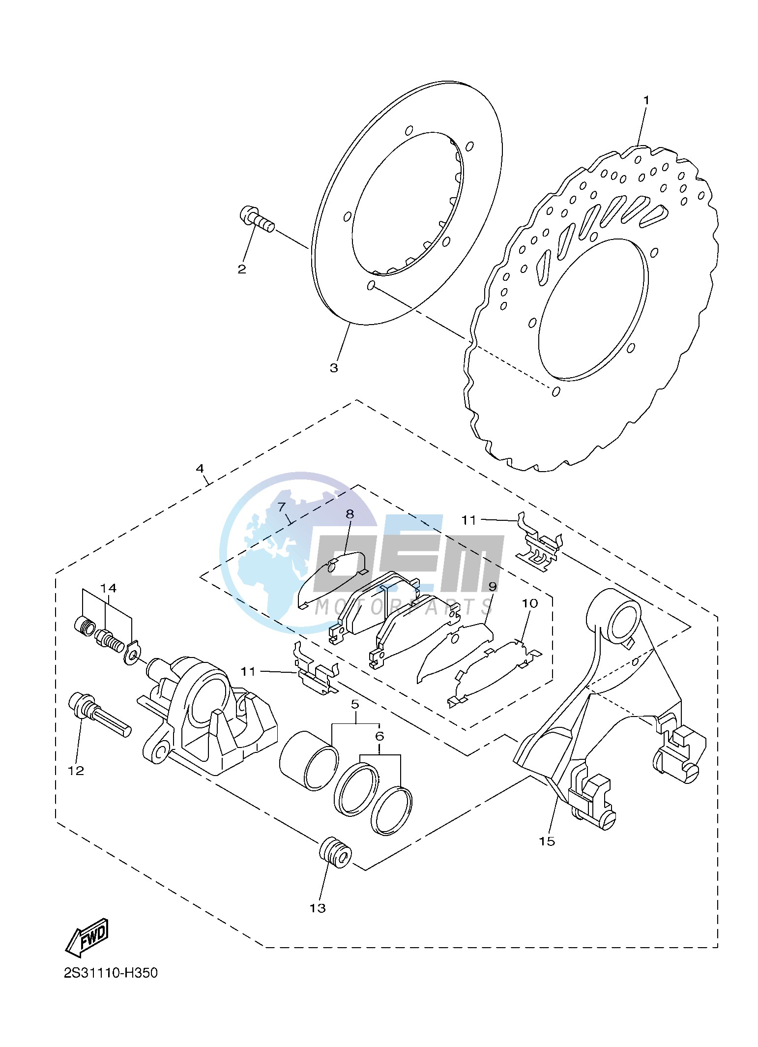 REAR BRAKE