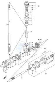 DF 150 drawing Transmission (Model: TG)