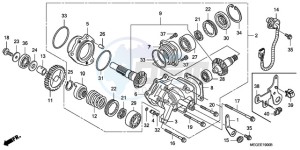 VT750CA9 UK - (E / MKH MME ST) drawing CROSS SHAFT