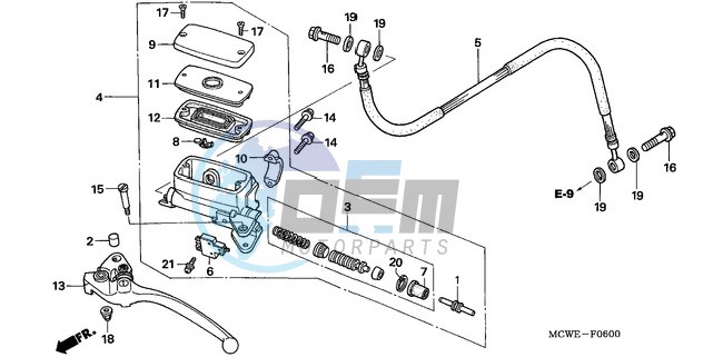 CLUTCH MASTER CYLINDER