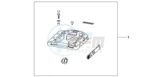 CBF1000A9 UK - (E / ABS MKH) drawing RR.CARRIER BASE