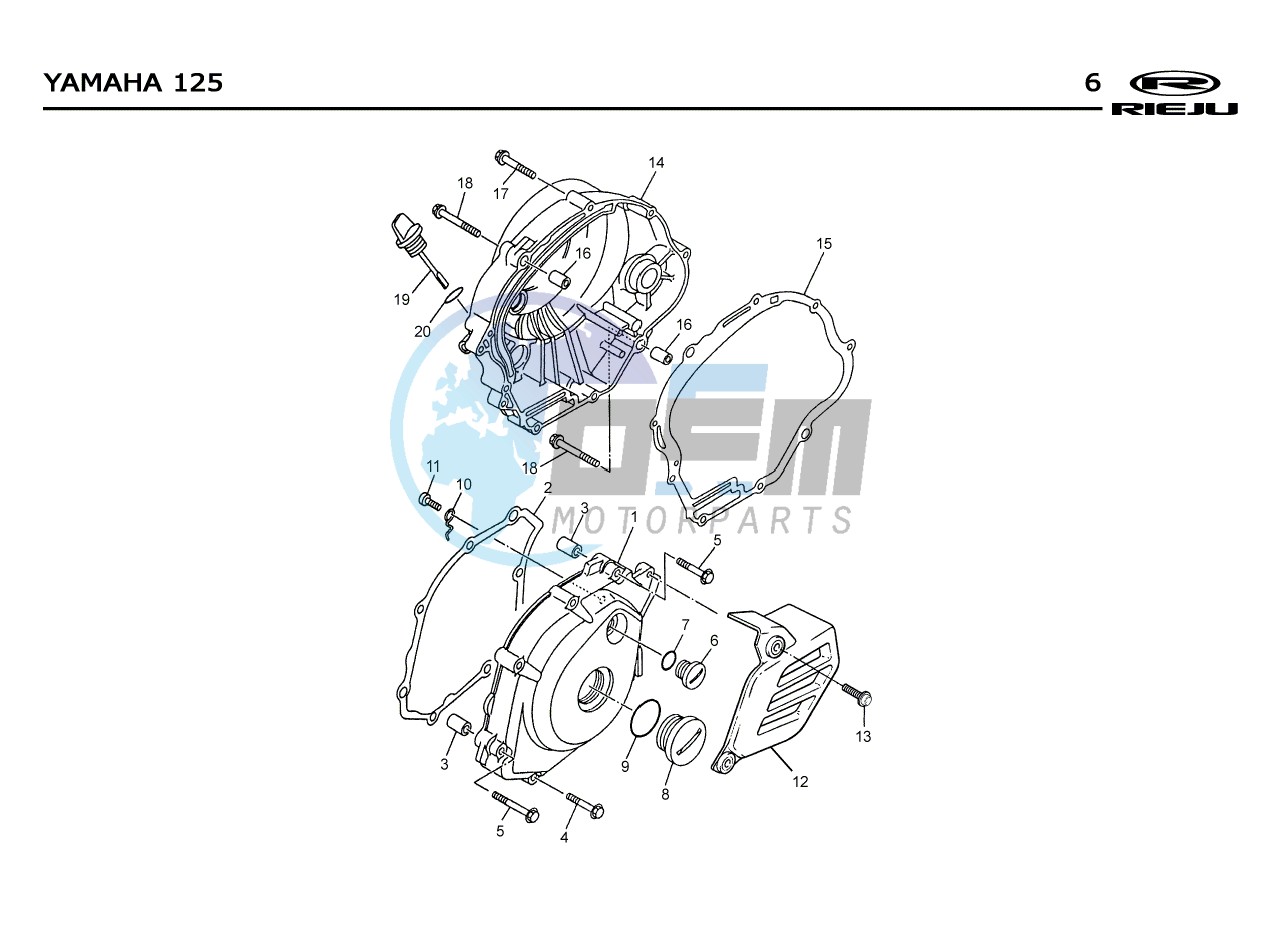 T06  CRANKCASE COVERS