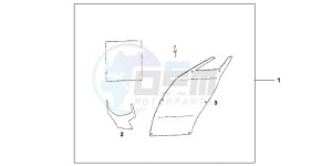 CB1000RB drawing RR.FENDER COVER