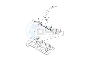 FZ6 FAZER 600 drawing AIR INDUCTION SYSTEM