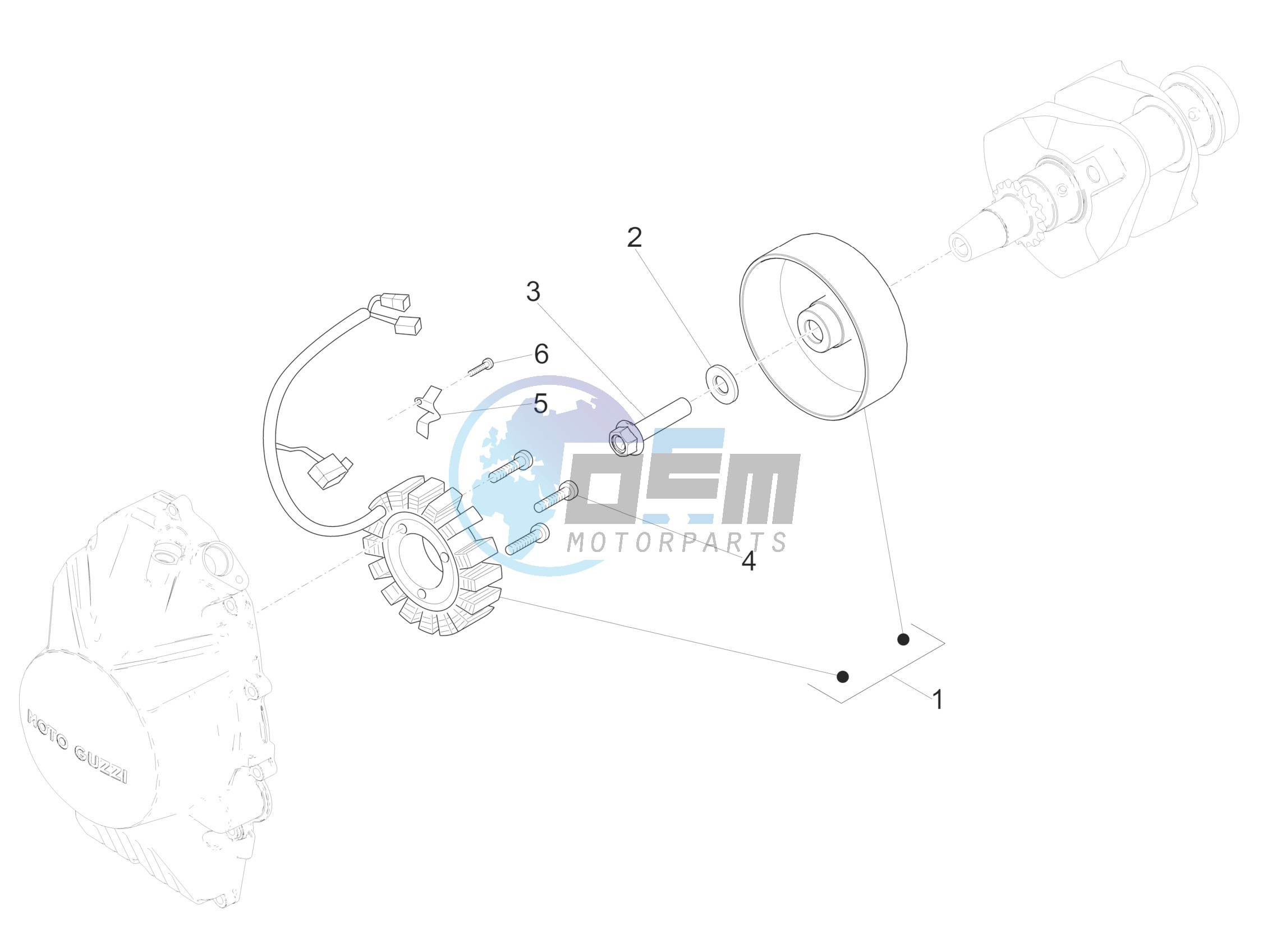 Cdi magneto assy / Ignition unit