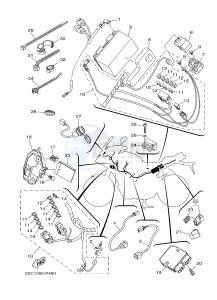 MT09TRA MT-09TRA TRACER 900 (2SC9 2SCA) drawing ELECTRICAL 1