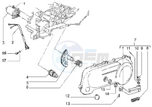 DNA GP EXPERIENCE 50 drawing Starting motor-starter lever