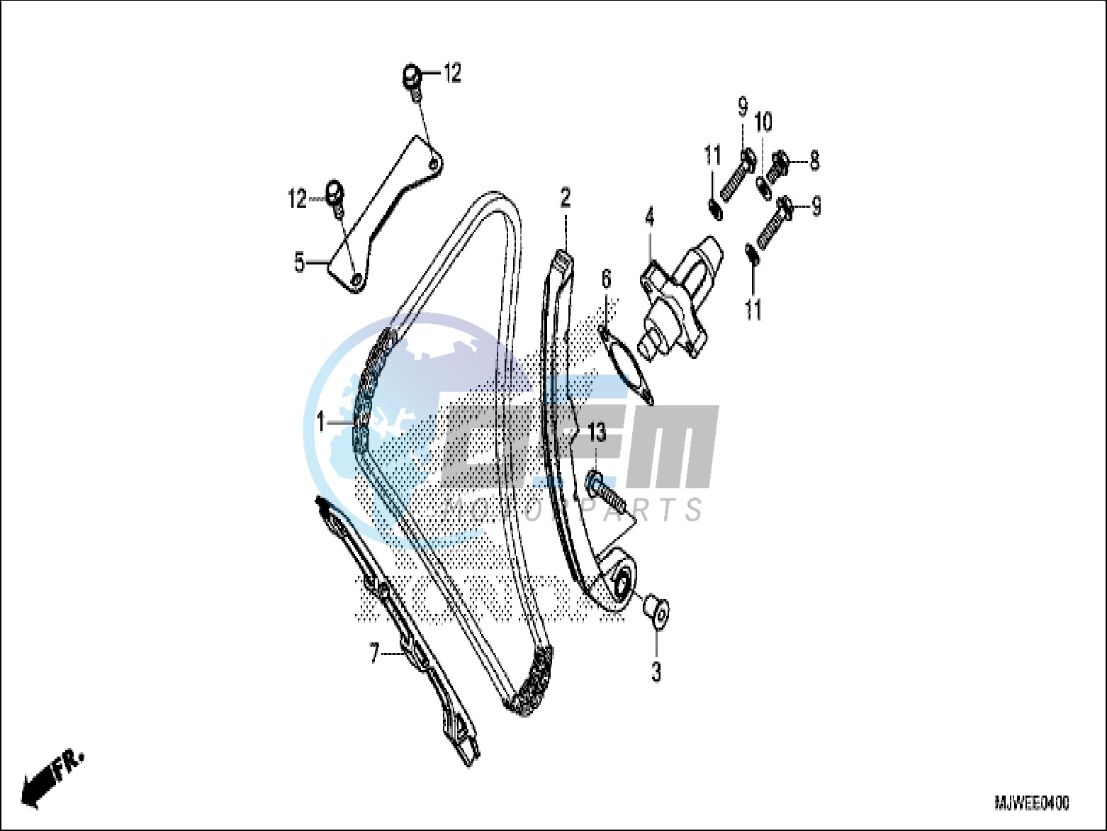 CAM CHAIN/TENSIONER