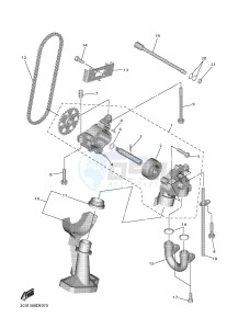 YZF-R6 YZF600 R6 (BN64) drawing OIL PUMP