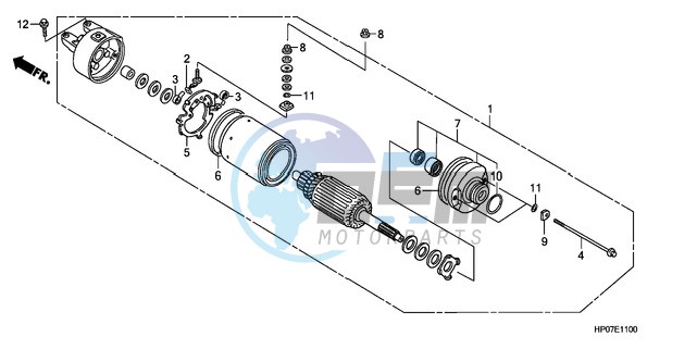 STARTING MOTOR