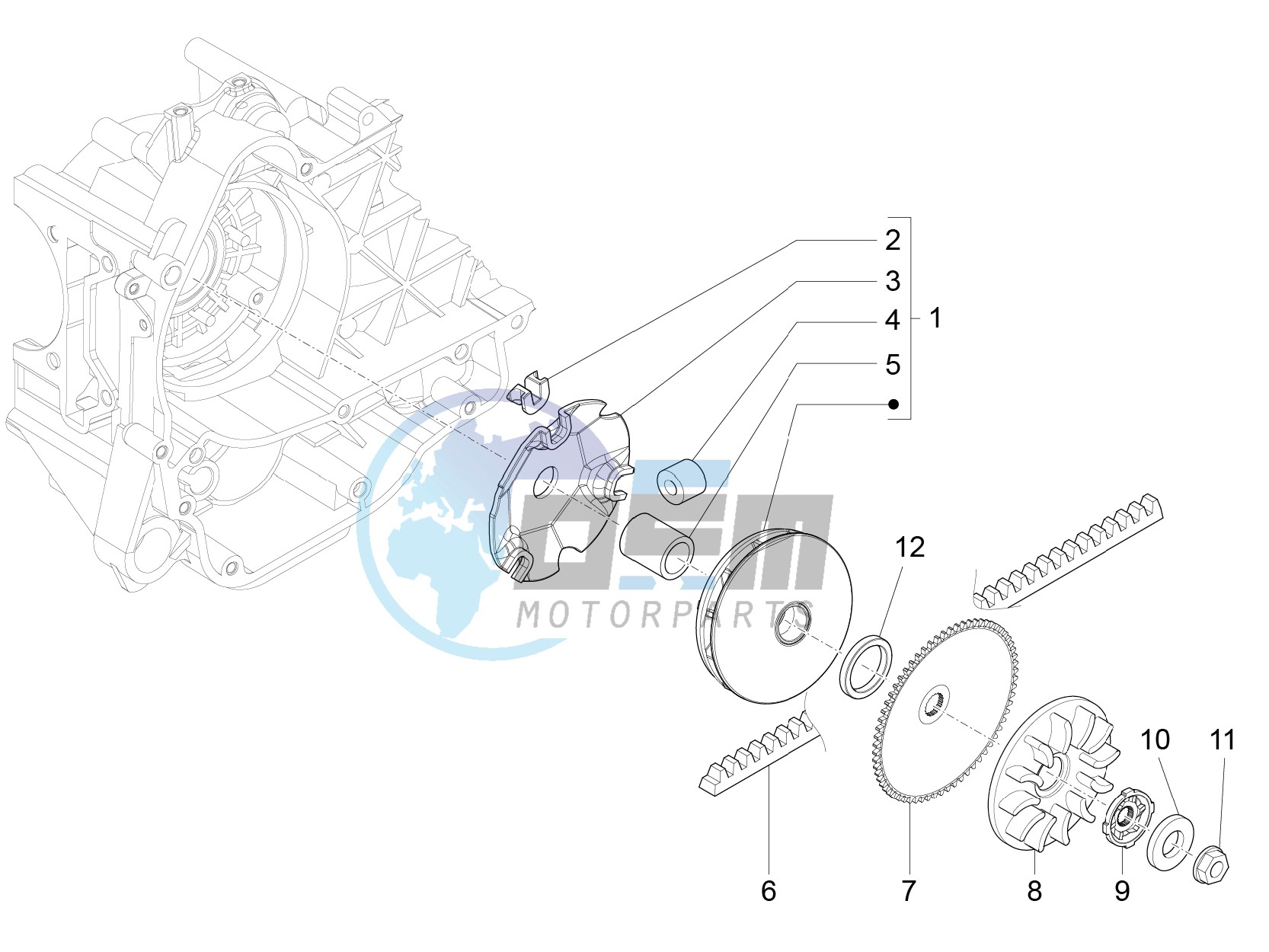 Driving pulley