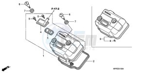 CBR125RWA Germany - (G / BLA) drawing CYLINDER HEAD COVER