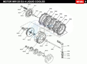 MARATHON-125-PRO-E4-SM-REPLICA-SERIES-AUSTRIA-MARATHON-125-PRO-SM-E4-BLUE-REPLICA-SERIES drawing CLUTCH  EURO4