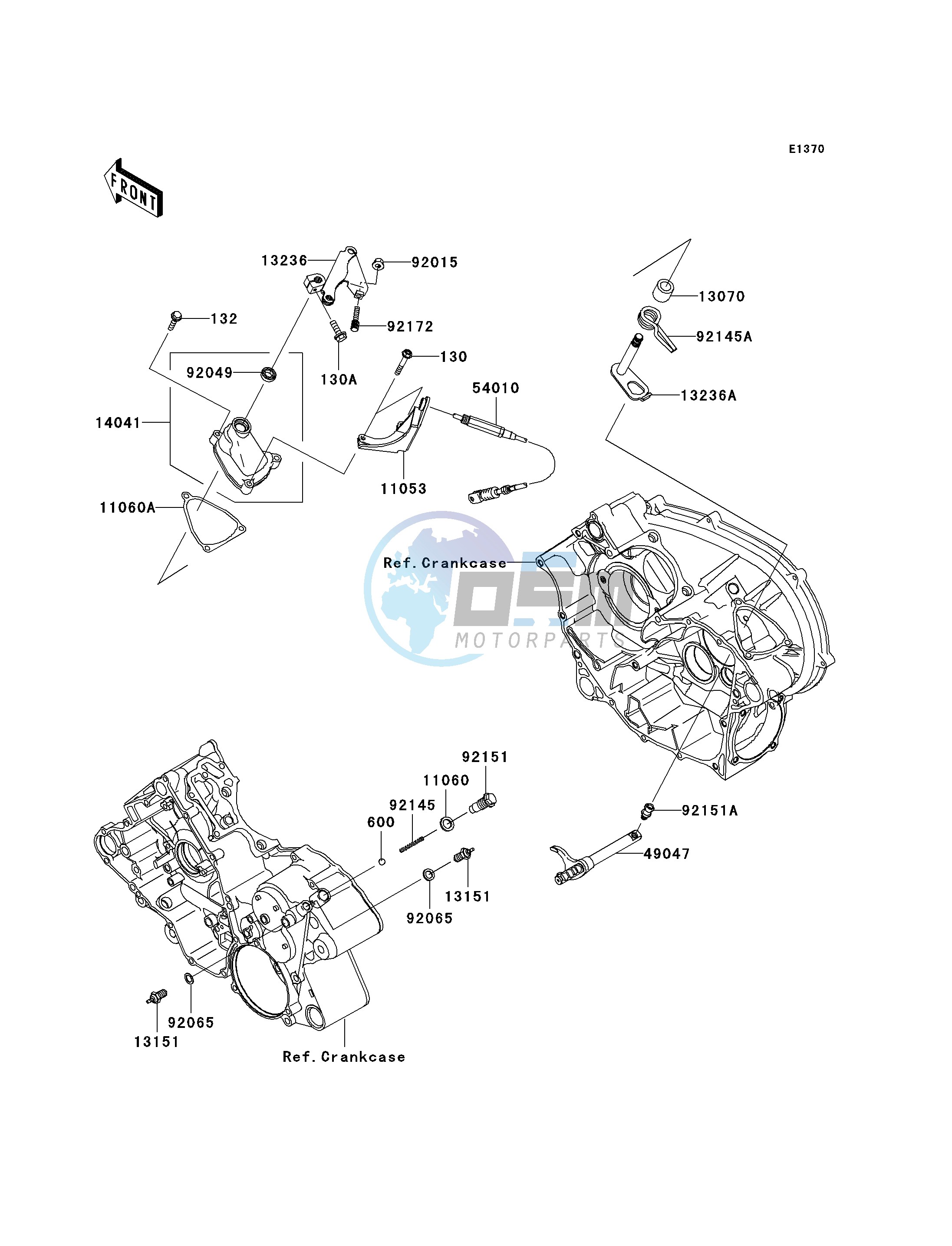 GEAR CHANGE MECHANISM