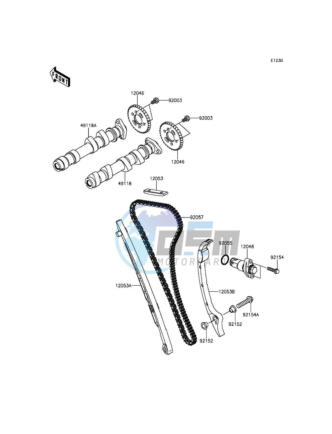 Camshaft(s)/Tensioner